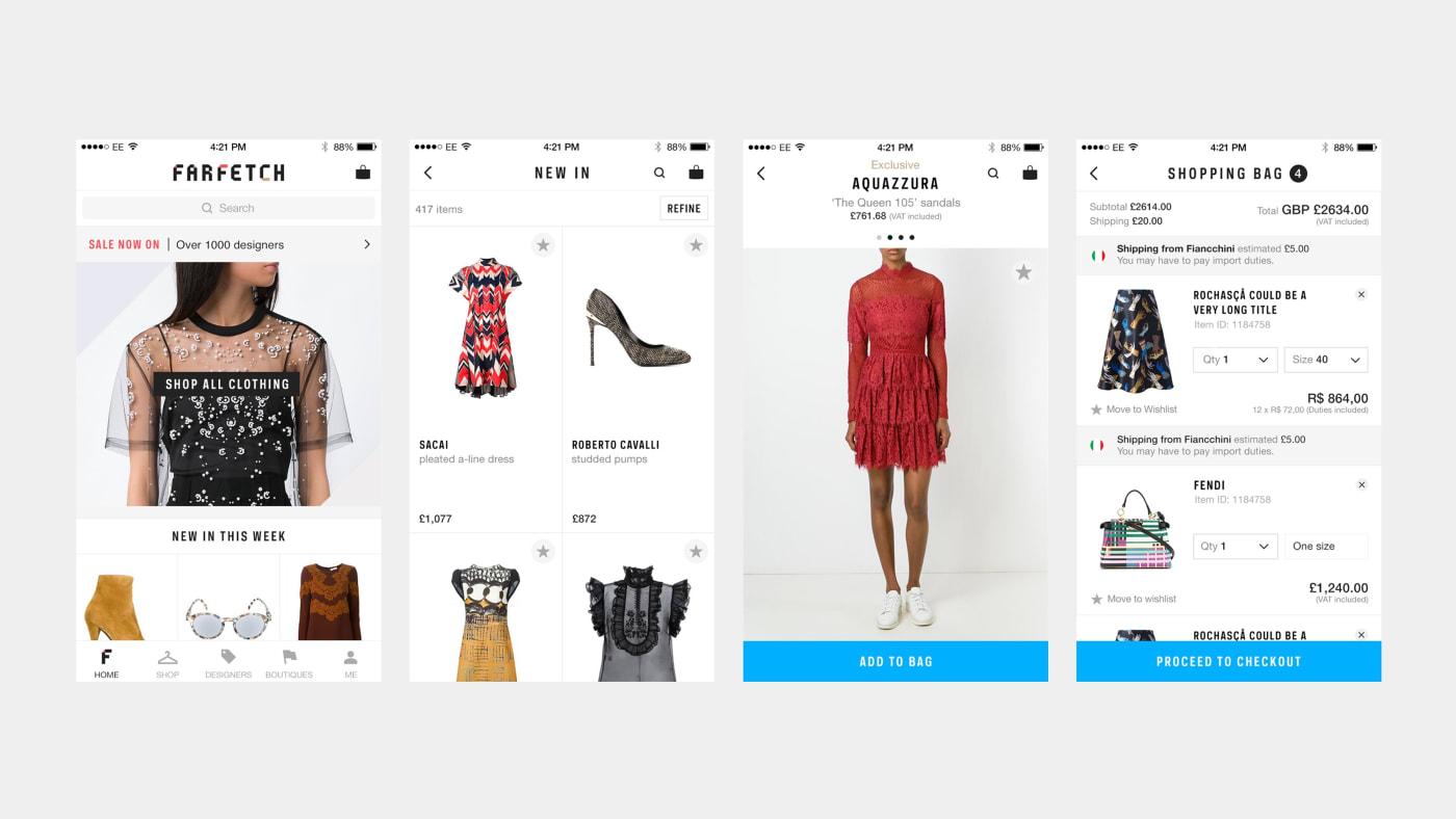 Farfetch Store of the Future concept